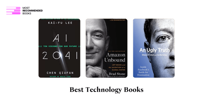 Technology read list books aloud themed top techie