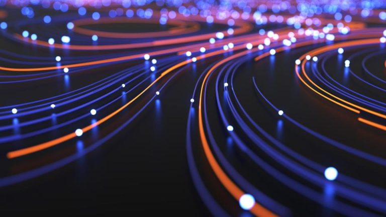 Fiber optic data communication