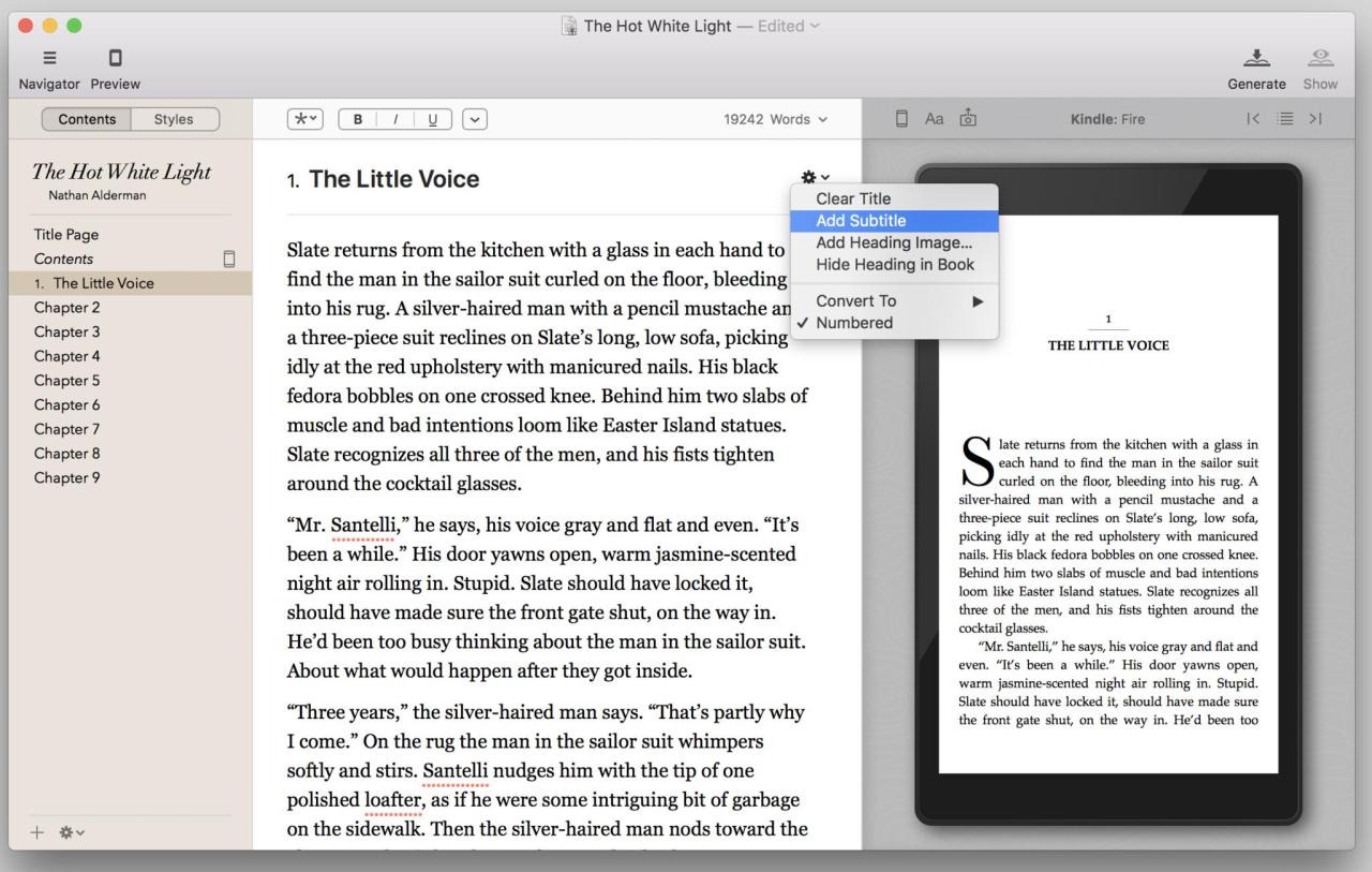 How to create e-books on a computer